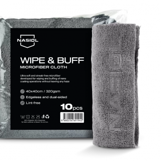 Nasiol Wipe and Buff - микрофибърни кърпи